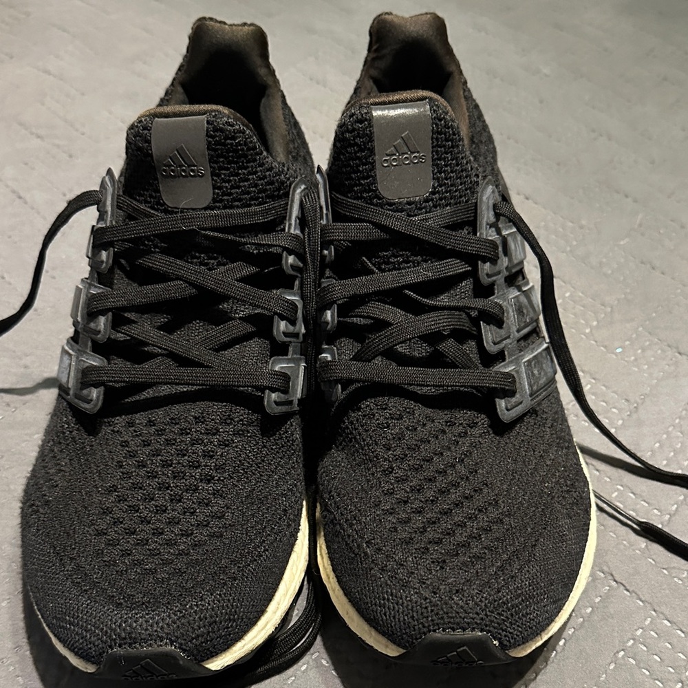 Adidas Black Knit Sneakers